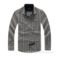 Soft Single Breasted Striped Mens Shirts